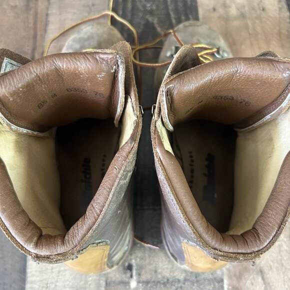 Raichle Vintage Hiking Mountaineering Boots Mens 8.5 M - Picture 9 of 12